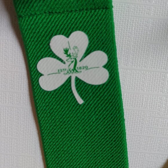 Alexander Keiths Pale Ale Shamrock St. Patrick's Day Suspenders - Picture 4 of 4
